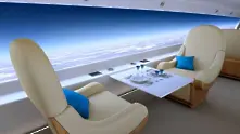 Екрани ще заместят прозорците в свръхзвуков самолет