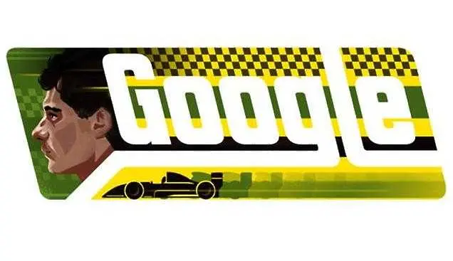 Google почита легендарния пилот от Формула 1 Айртон Сена