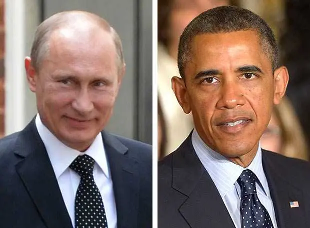 Путин и Обама рисуват коренно различни картини на Украйна
