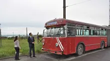 Най-старият бургаски тролейбус се пенсионира