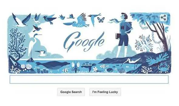 Google отбелязва 107 години от рождението на Рейчъл Карсън
