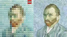 LEGO реклами наподобяват известни картини