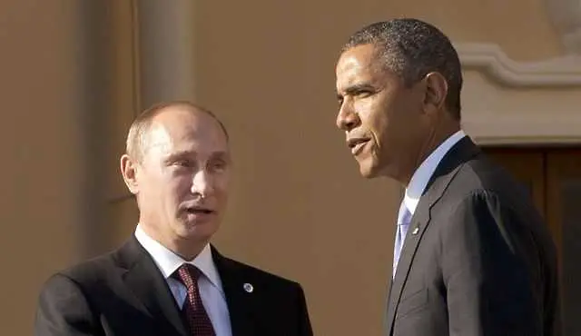 Обама и Путин се видяха в Нормандия