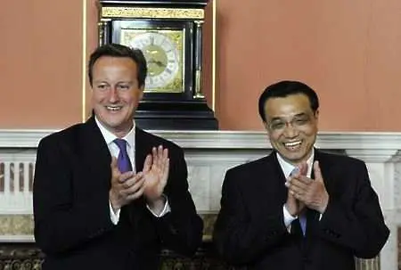 Великобритания и Китай подписаха търговски договори за 14 млрд. лири
