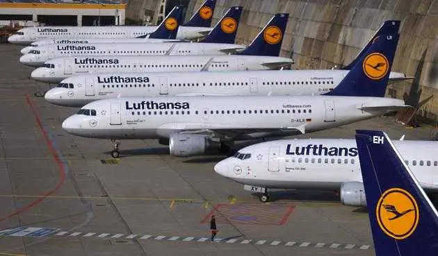 Lufthansa отмени 50 полета заради стачка