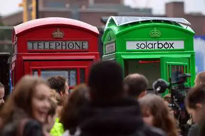 Превръщат лондонските телефонни будки в зарядни станции