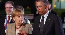 Обама забранил на Меркел да отменя санкциите срещу Русия
