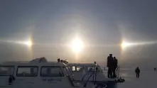 Три слънца изгряха над Челябинск