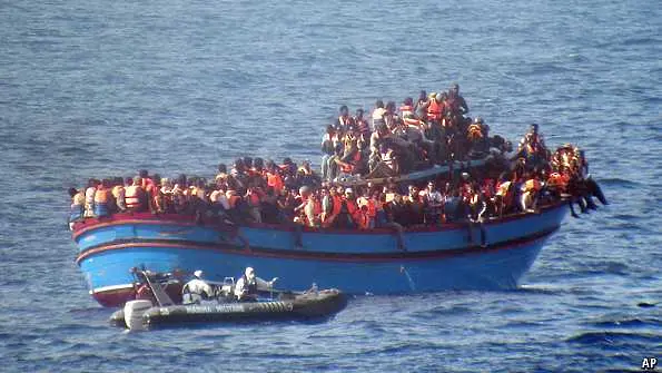 Фронтекс: Близо три пъти повече нелегални имигранти в ЕС през 2014