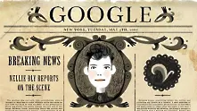 Google чества Нели Блай и пътешествието й около света