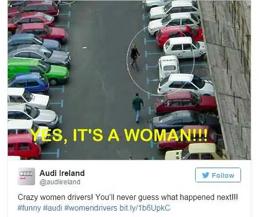 Audi в защита на жените шофьори (видео)