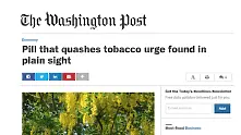 Washington Post посвети статия на българския Tabex
