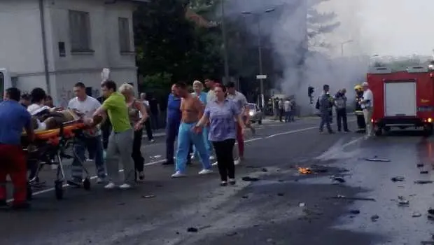 Взрив в Белград, има ранени