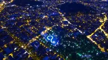 Снимка на нощен Пловдив - една  от най-харесваните в света