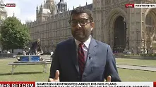 Фокусници отвлякоха ефира на Sky News (видео)