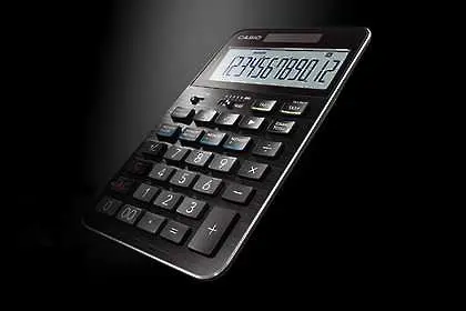Casio пуска луксозен калкулатор в чест на юбилей