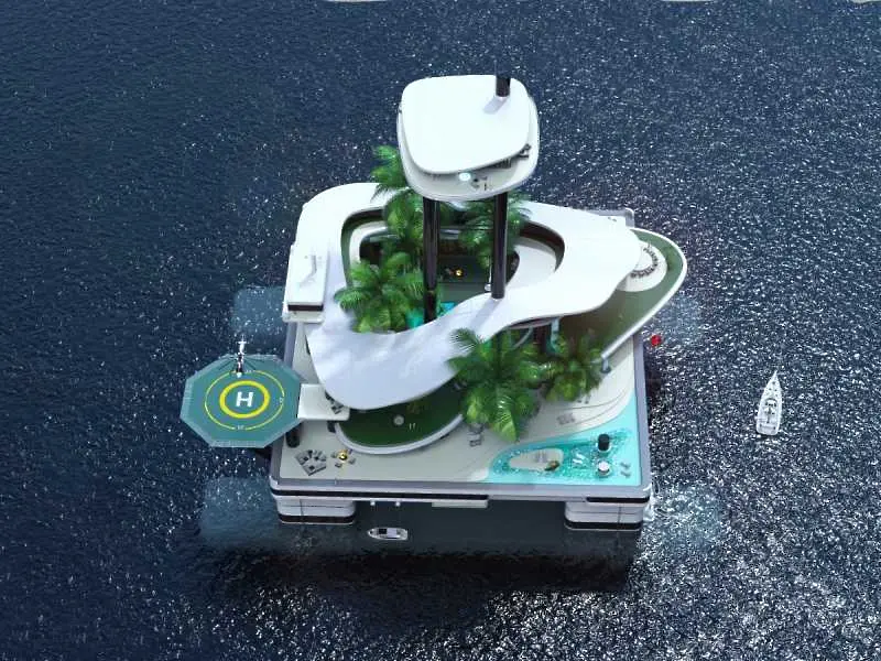 Ново предложение към милиардерите: остров и яхта в едно