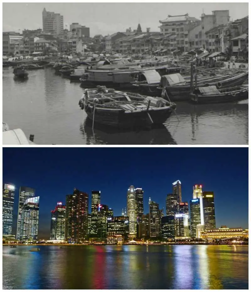 Преди и сега - 10 големи града, променени до неузнаваемост