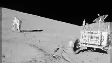 Вижте Луната отблизо, заснета от астронавти, стъпили на повърхността й
