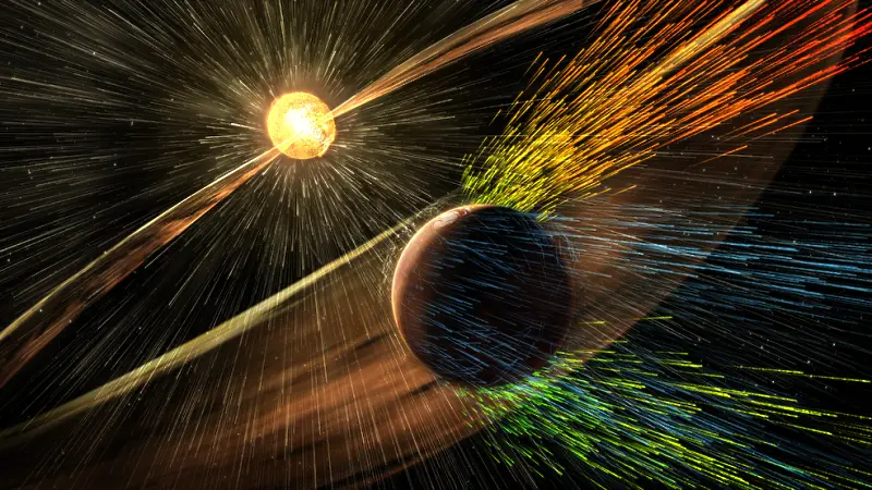 Слънчевите изригвания са унищожили атмосферата на Марс