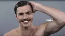 Как се е променял стандартът за мъжката красота през последните 100 години