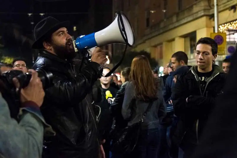 Фотогалерия: Протестът за свалянето на имунитета на Сидеров