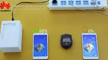 Huawei представи два вида бързо зареждащи се батерии