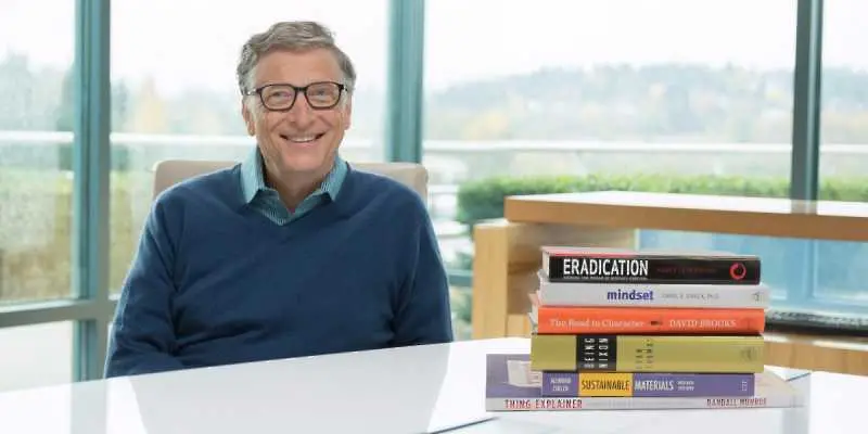 Любимите книги на Бил Гейтс през 2015 г. 