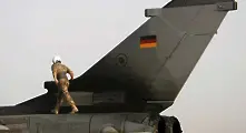 Първи полет на германски самолет в антитерористичната операция