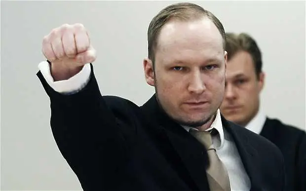 Брайвик съди Норвегия, недоволен е от затворническия режим