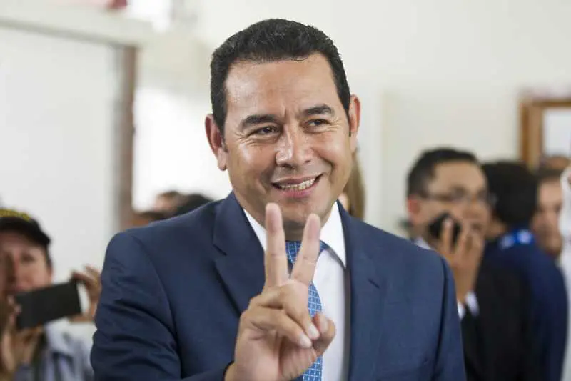 Комедиен актьор стана президент на Гватемала