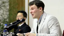 Американски студент бе осъден на 15 г. каторга в Северна Корея