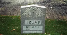 Надгробна плоча на Доналд Тръмп изненада посетителите на Сентръл Парк