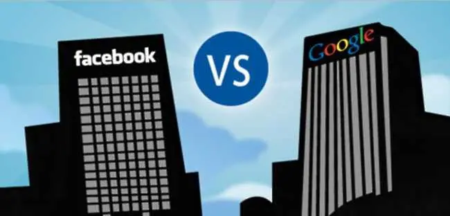 Как Facebook превзема бизнеса на Google