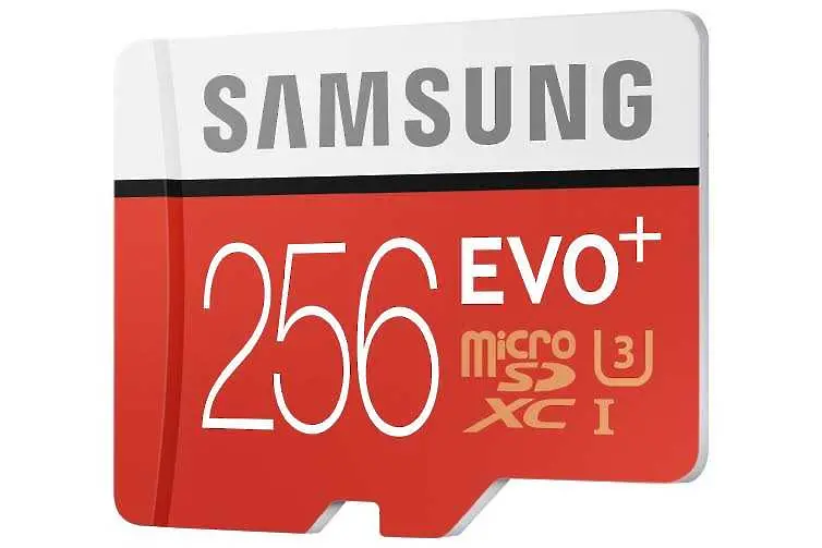 Samsung създаде микро карта с памет от 256 GB