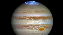Телескопът Hubble засне полярно сияние на Юпитер