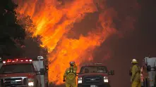 20 000 евакуирани заради горски пожар в Калифорния