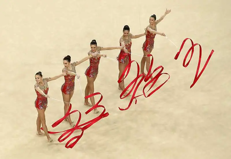 Българските гимнастички с бронзовия медал в Рио