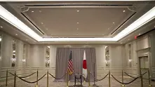 Тръмп се срещна първо с премиера на Япония
