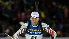 Владимир Илиев - пети в спринта на 10 километра за Световната купа по биатлон