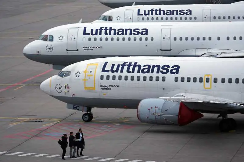 „Луфтханза“ отмени полетите между София, Мюнхен и Франкфурт днес и утре