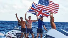 Американци и британци прекосиха Атлантическия океан за 35 дни 