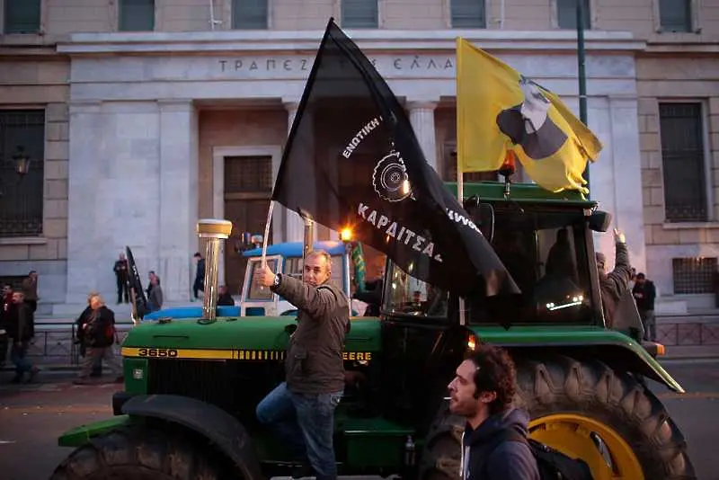 Гръцките фермери пак протестират срещу реформите