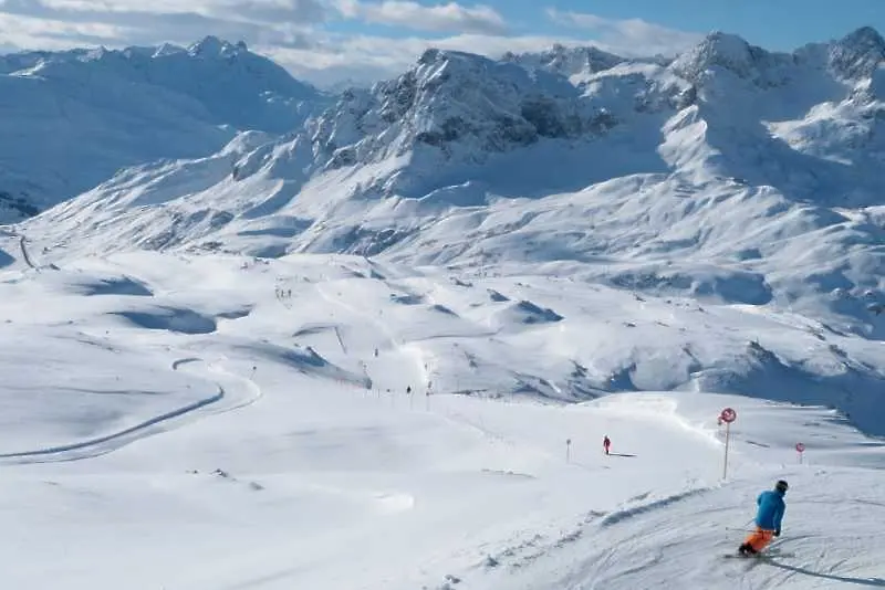 До края на века Алпите ще загубят 30% от снежната си покривка