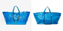 IKEA се шегува с чанта на Баленсиага 