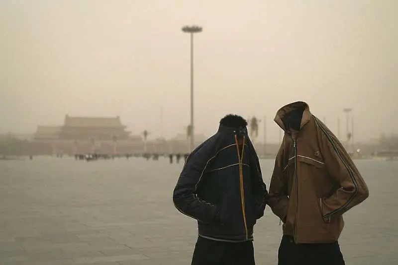 Пясъчна буря удари Пекин и северната част от Китай