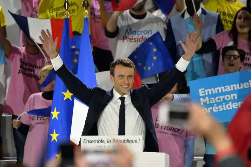 Еманюел Макрон ще бъде новият президент на Франция