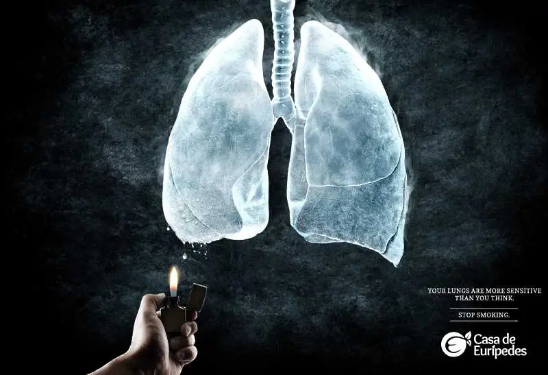 Идейни и различни No smoking реклами