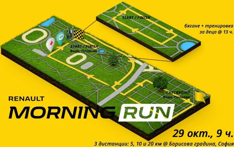 Renault Morning Run – за пети път през октомври