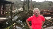 Ирма съсипа дома на Ричард Брансън на остров Некър